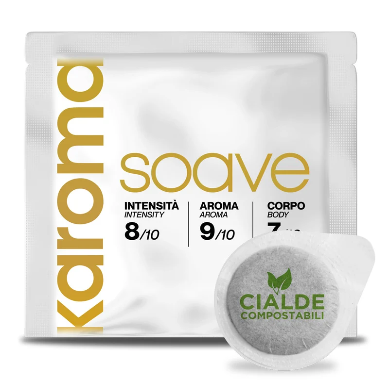Cafè SOAVE en monodosis Cialda E.S.E (easy serving espresso)