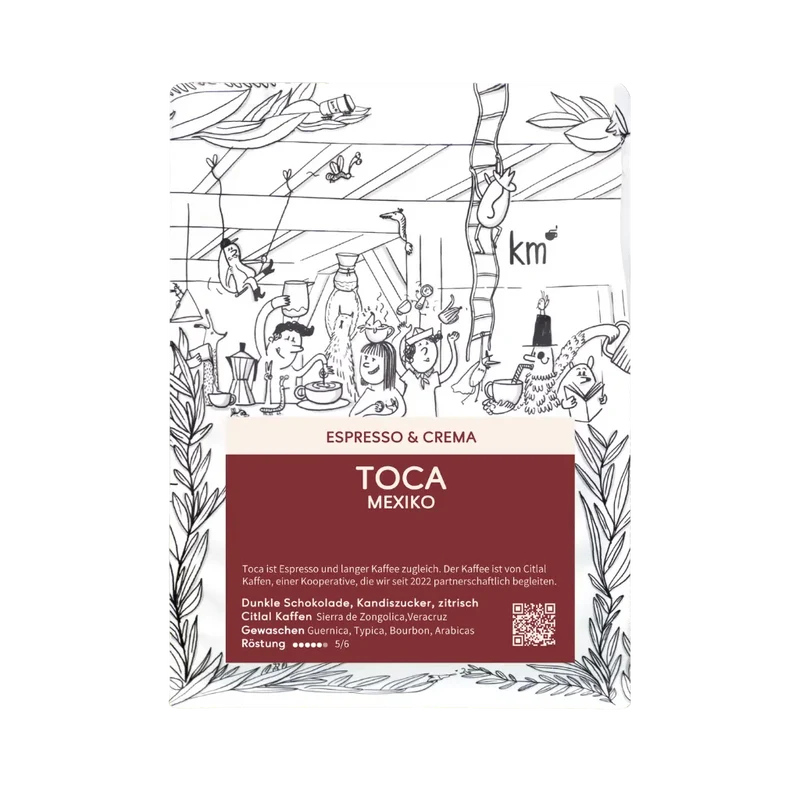 Toca, Espresso aus Mexiko