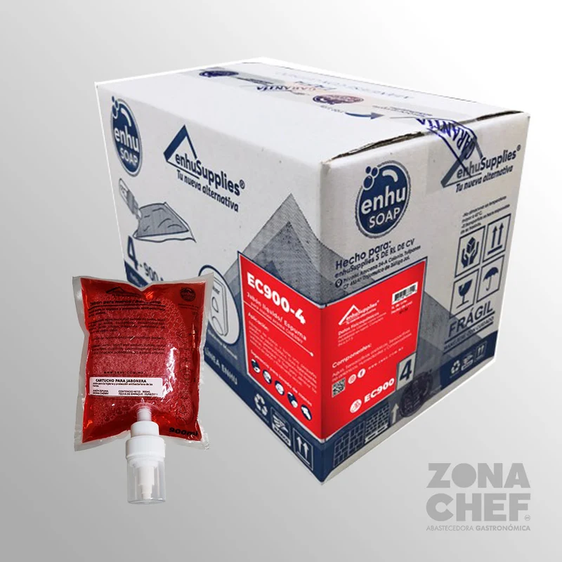 Jabon en espuma Cherry C/ 4 piezas