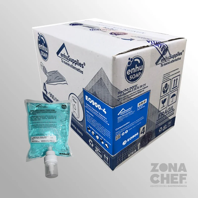 Jabon en espuma Oceanblue C/ 4 piezas