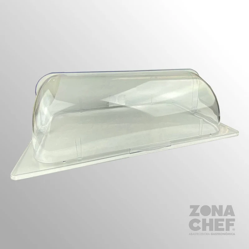 Tapa Abatible de policarbonato para pastel 53x33x23 cm