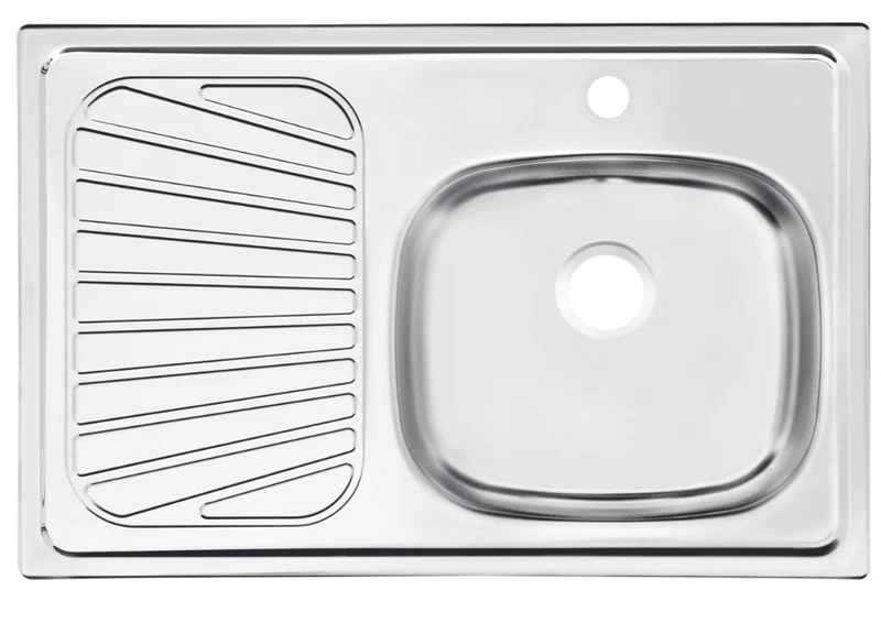 Fregadero Empotrar Escurridor Derecho 80x52x13 cm Tramontina