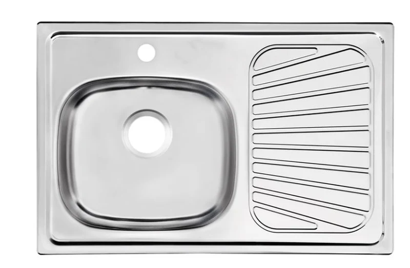 Fregadero Empotrar Escurridor Izquierda 80x52x12.5 cm Tramontina