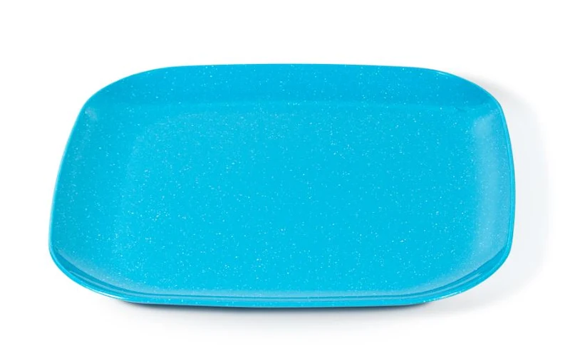 Plato cuadrado plastipeltre 22x22 cm