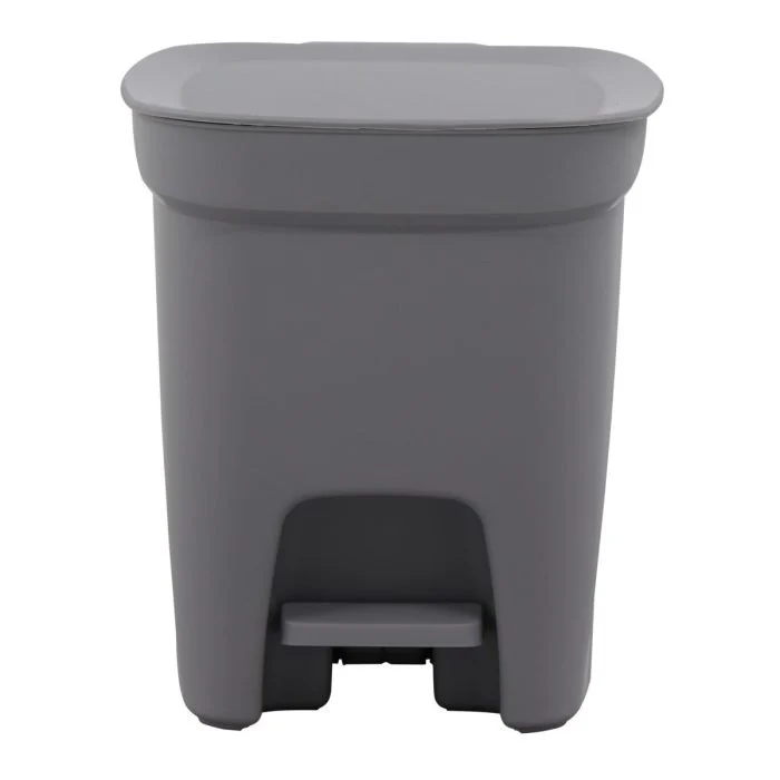 * Basurero Compact 7 L Gris *