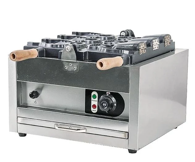 Wafflera en Forma de Taiyaky, Forma cono para Rellenar WTG-1 MGS