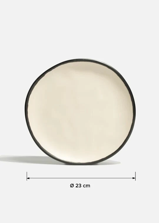 Plato trinche 23 cm terra sand TAV