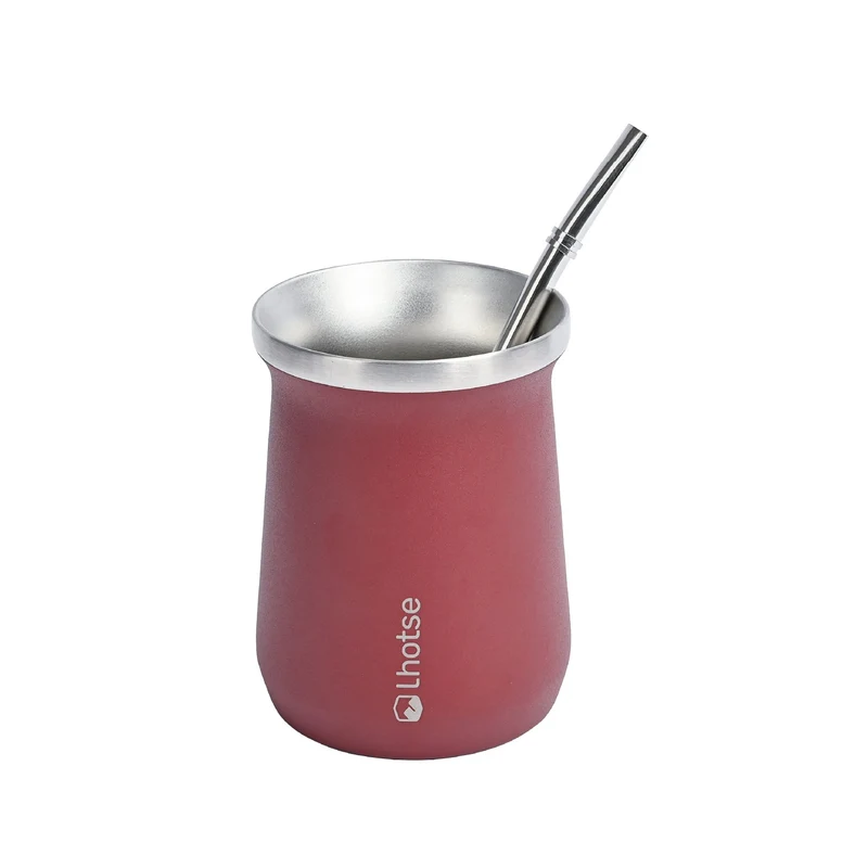 Mate Acero Inoxidable Con Bombilla Lhotse