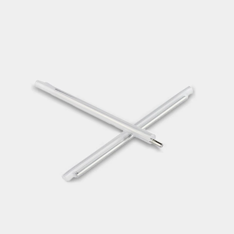 Free Shipping 1000pcs/lot 40mm 45mm 60mm Bare Fiber Optic Fusion Protection Splice Sleeves Fiber Optic Hot Melt Tube