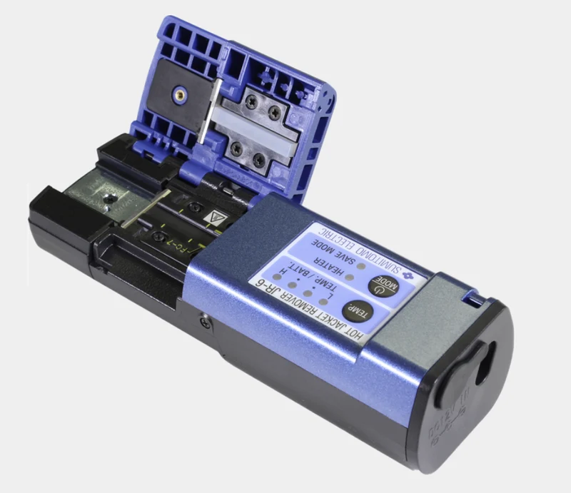 JR-6+ Hot Jacket Stripper For Single and Ribbon Fibers