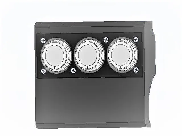 LM KEYPAD 3 BUTTONS WHITE