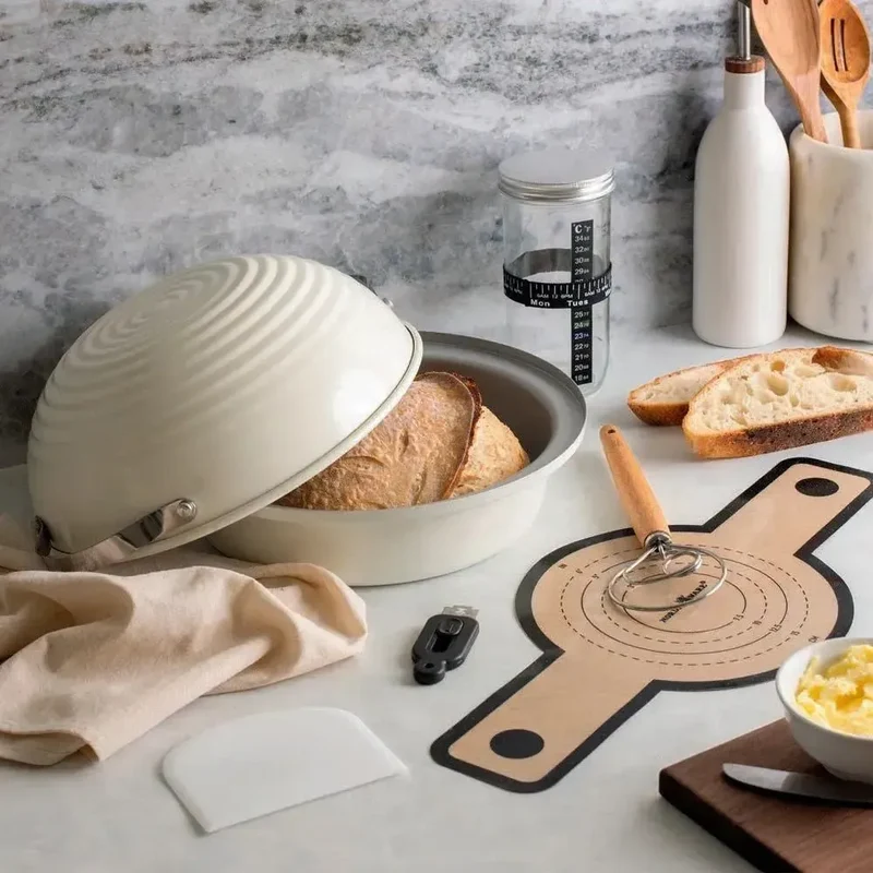 Basic 9 Piece Simply Sourdough Bread Baking Kit Nordic Ware