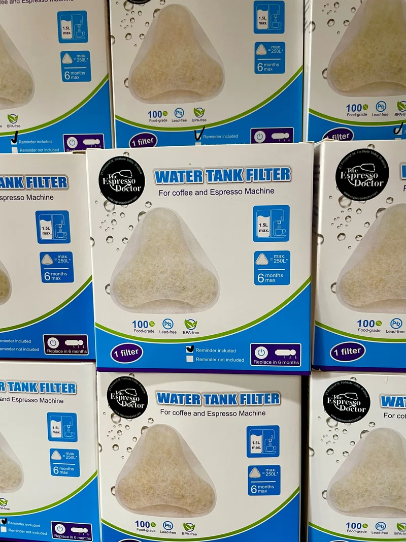 ESPRESSO DOCTOR Pillow Filter 250CU individual pack with button