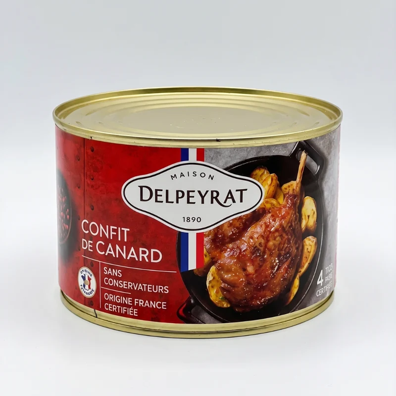 Confit pato 4 muslos Delpeyrat