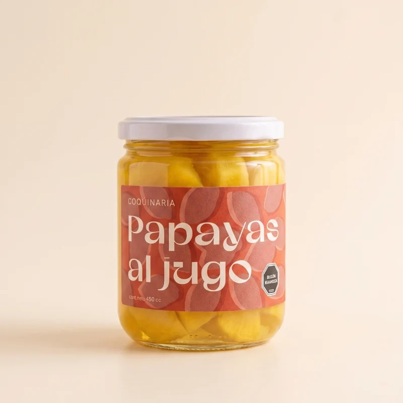 Papayas al Jugo 450 cc Coquinaria