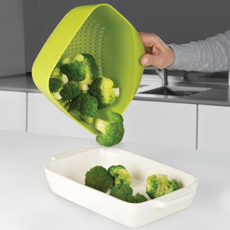 Colador Cuadrado Square Verde 1 Unidad Joseph Joseph