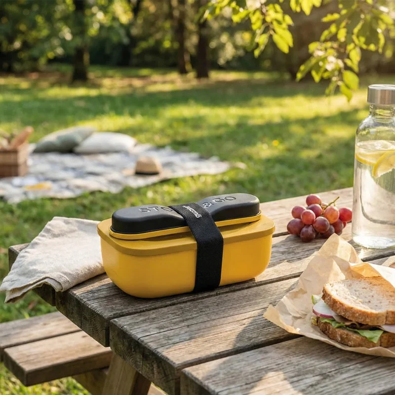 Lunch Box con Cubiertos Guzzini
