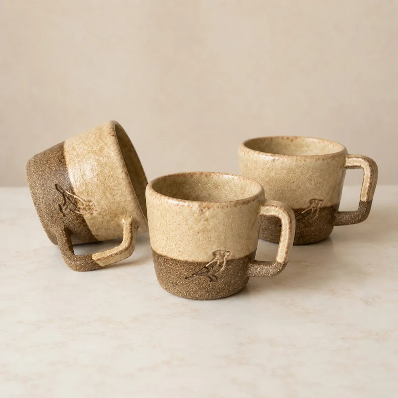 Set 2 Tazas Café Espresso 70ml ed. Little Grain La Maja Project
