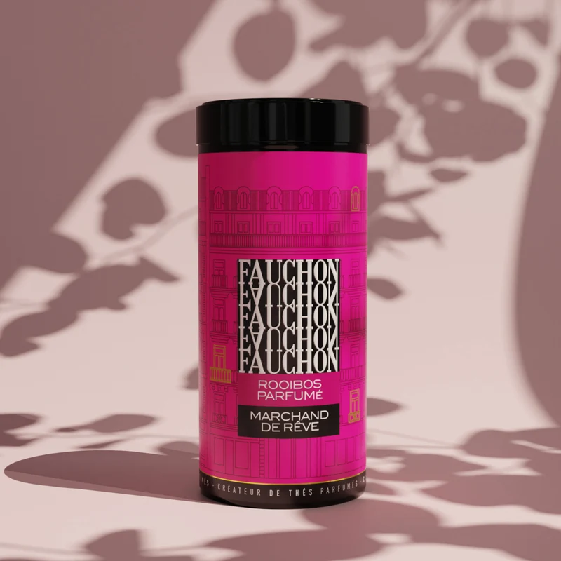 Lata de té en hoja Rooibos Caramelo & Miel 80 grs Fauchon