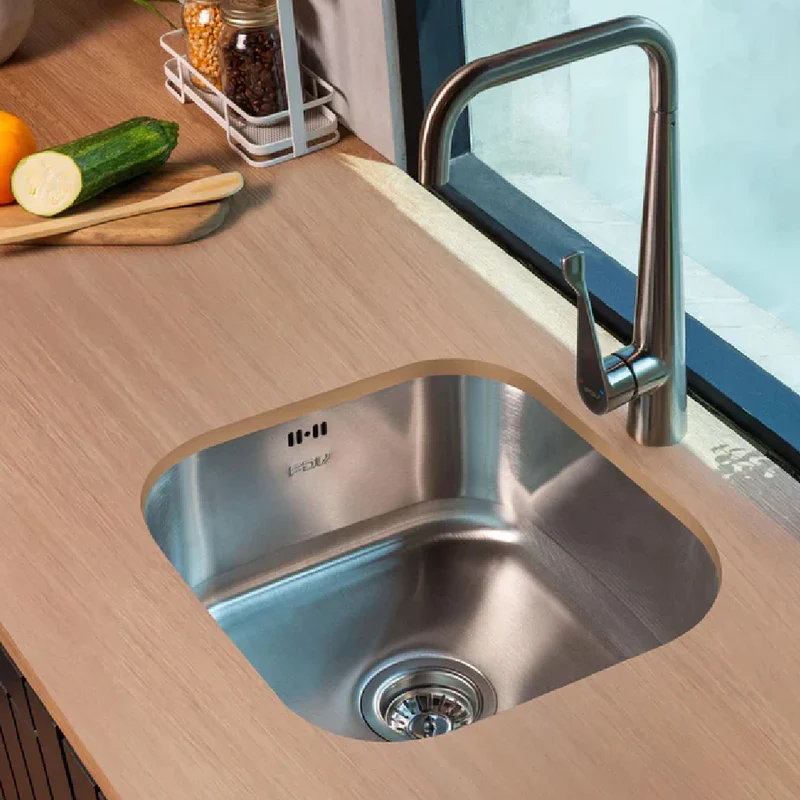 Lavaplatos Bajo Cubierta Acero Inox Cubus 1C FDV
