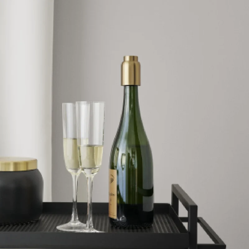 Tapón Para Botella Para Sellado Al Vacío Collar Stelton