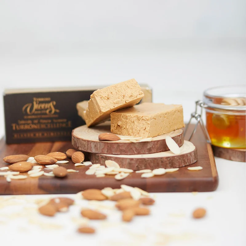 Turrón Blando de Almendra y Miel 150 Grs Vicens