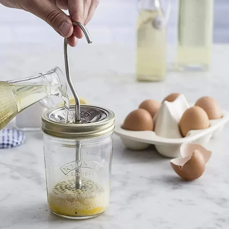 Set Para Hacer Mayonesa y Salsas En Casa Kilner