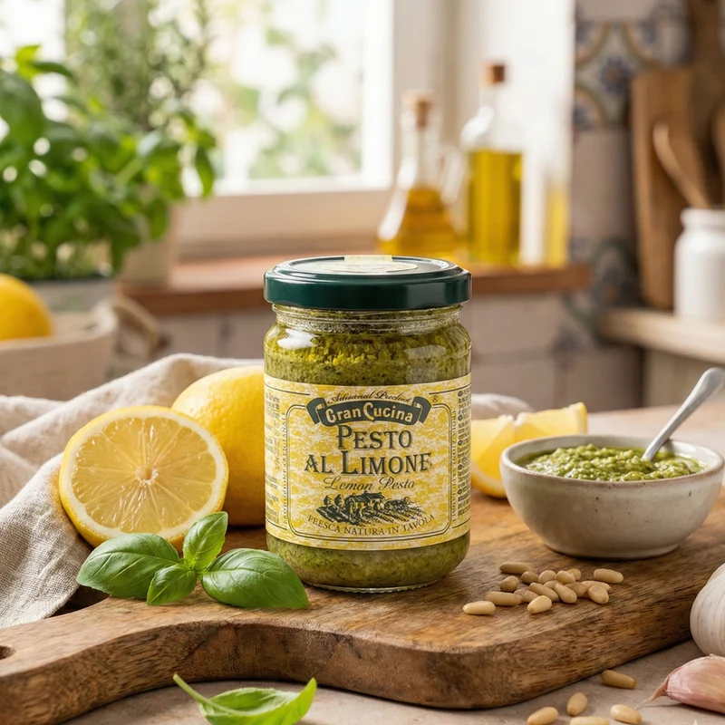 Pesto de Limón 130grs Gran Cucina