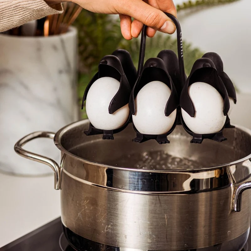 Sostenedor Huevo Pingüino