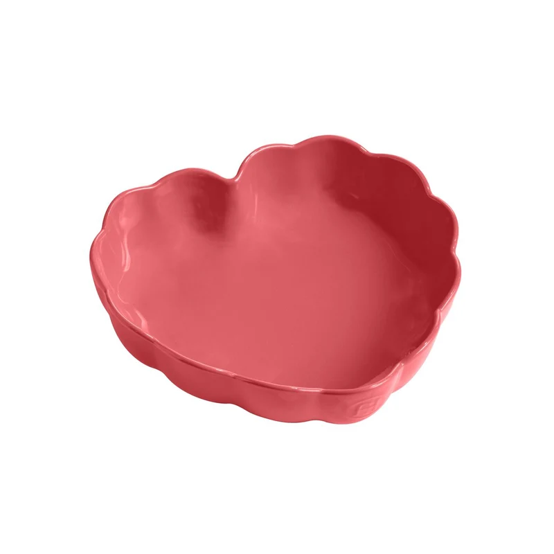 Molde Corazón 26,5X24,5 Cm Rosa Emile Henry