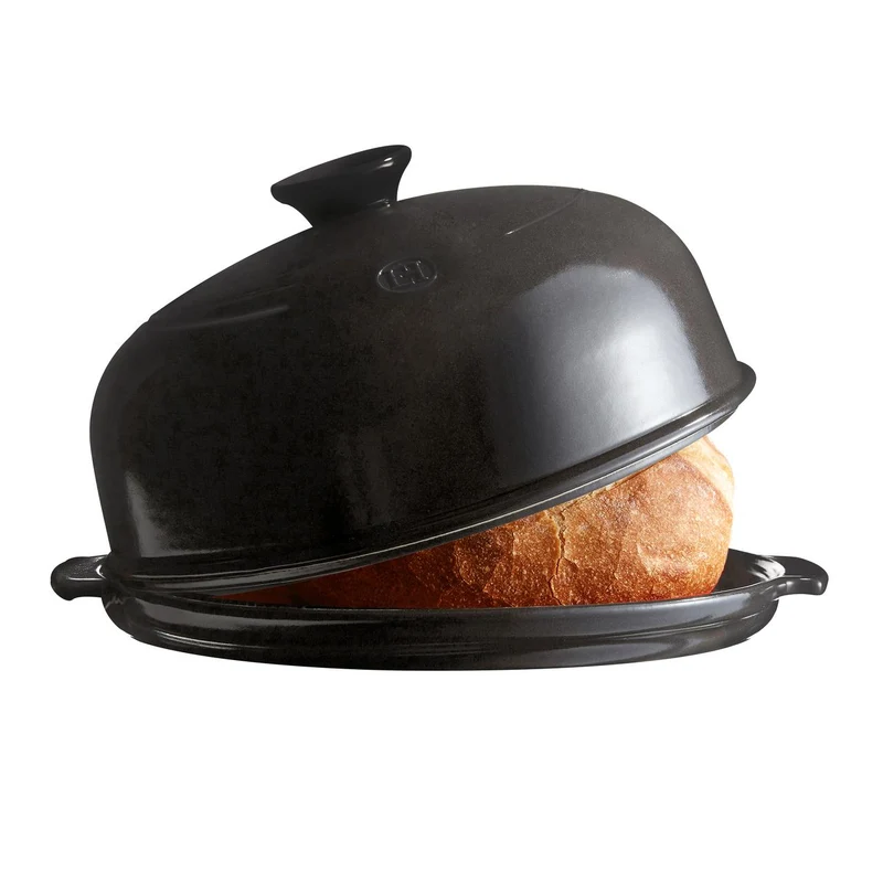 Horno de Cerámica Para Pan De Hogaza Gris Oscuro Emile Henry