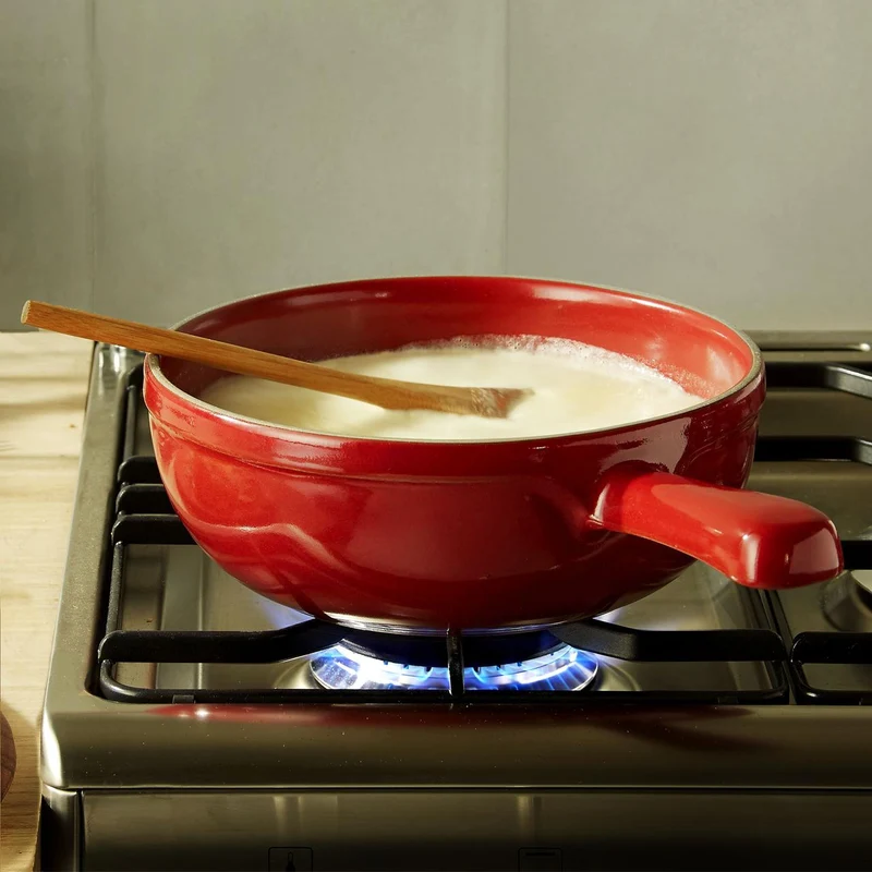 Fondue Para Queso 24,5 Cm Rojo Emile Henry