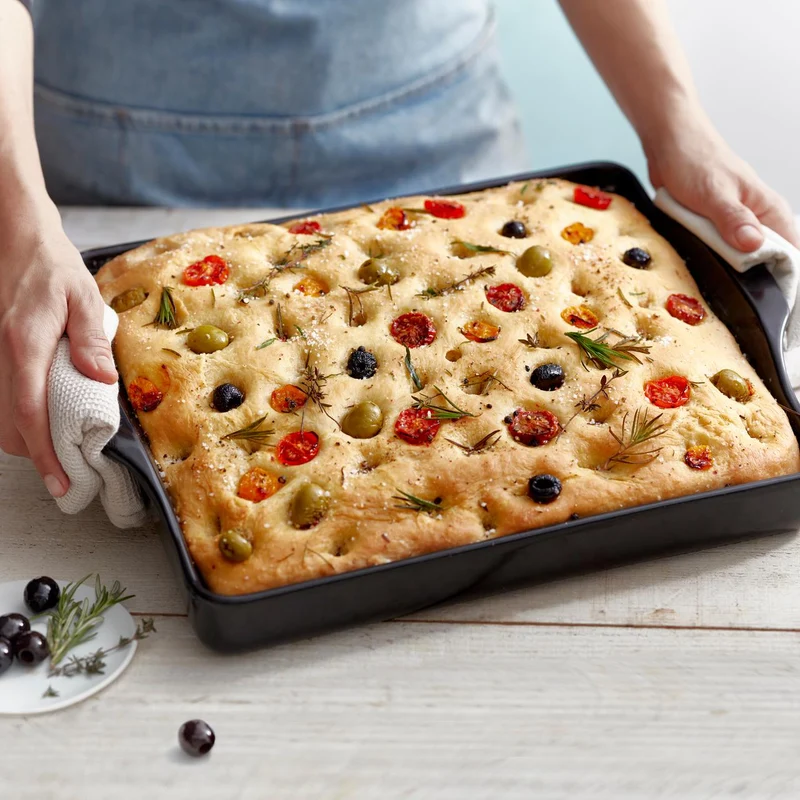 Focaccia Gris Oscuro Emile Henry