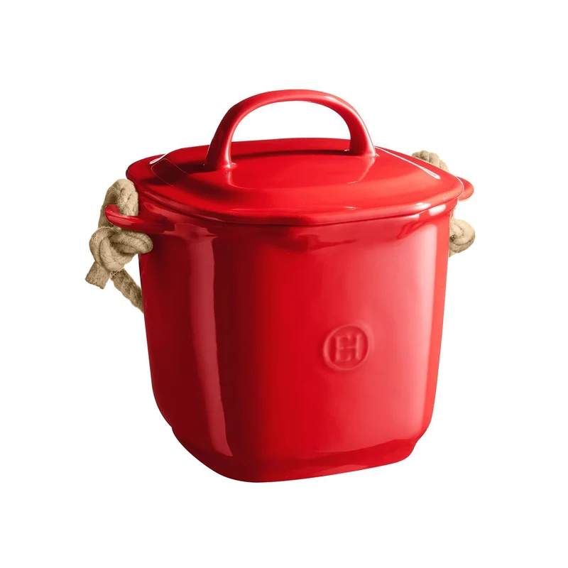 Compostera Rojo Emile Henry