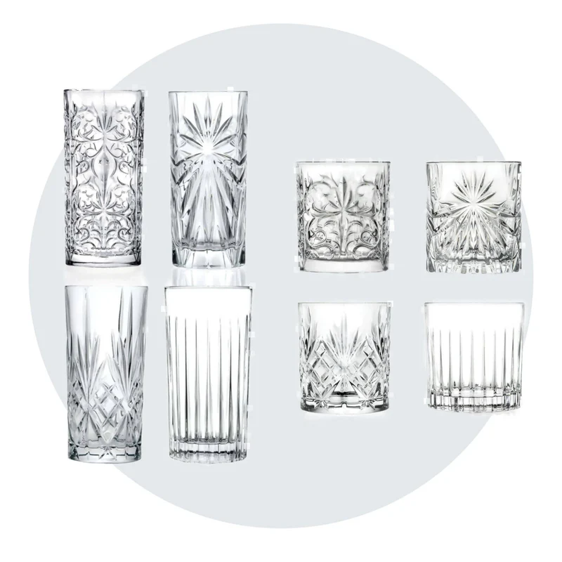Kit Vasos Mixology RCR
