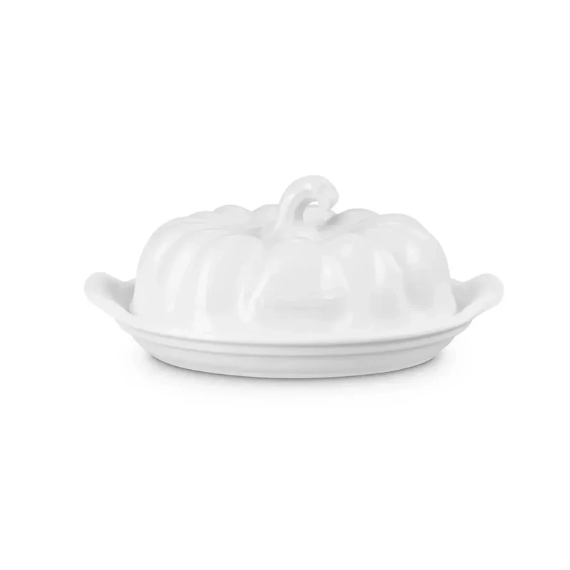 Mantequera Calabaza White Le Creuset