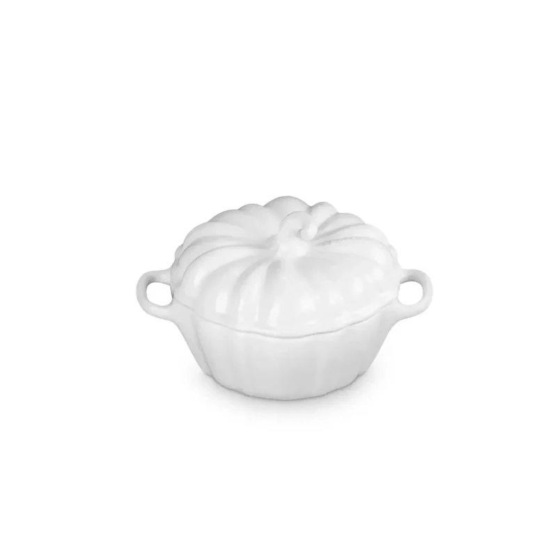 Mini Cocotte Calabaza 350 Ml White Le Creuset