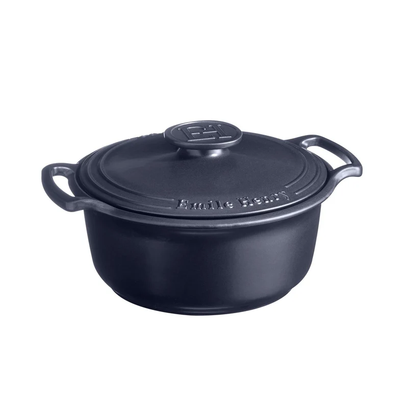 Cocotte Redonda 4L Azul índigo Emile Henry