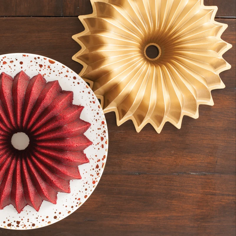Molde para Queque Brillance Bundt Pan Nordic Ware