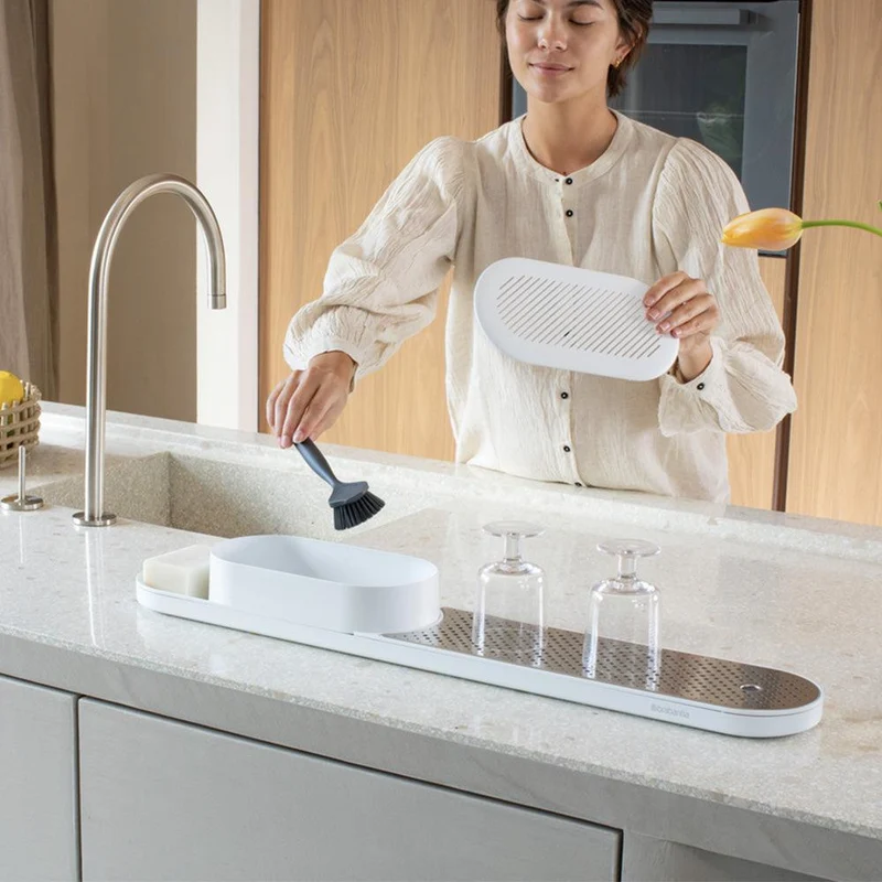 SinkStyle Organizador Y Bandeja De Secado Brabantia