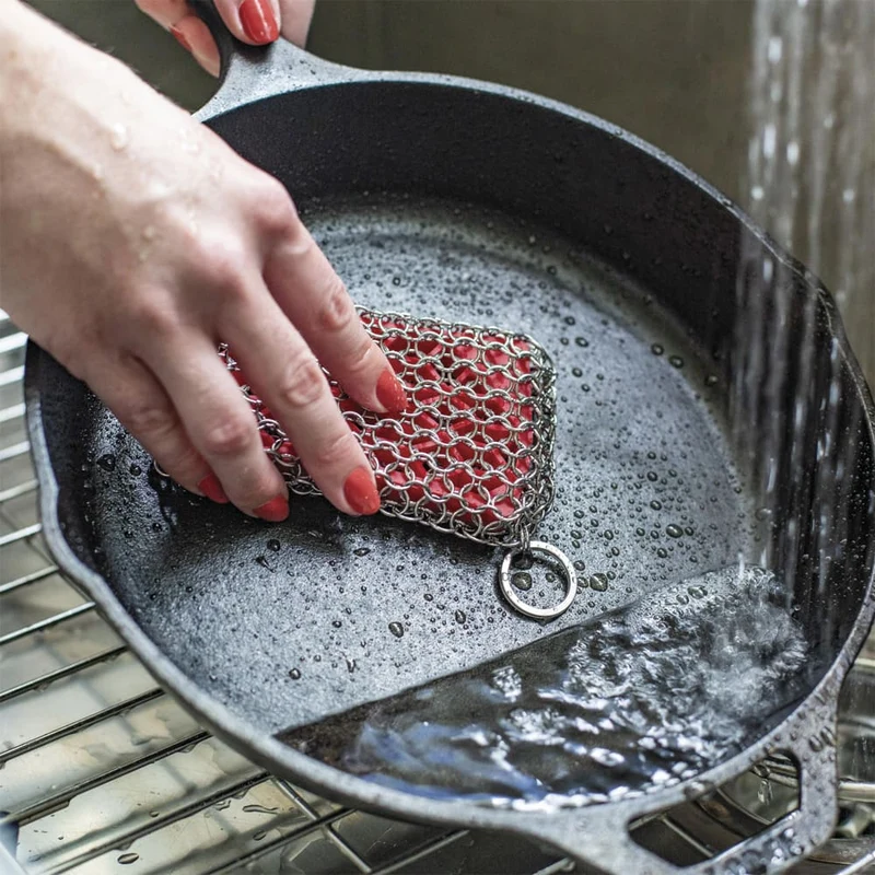 Almohadilla De Limpieza Lodge Cast Iron