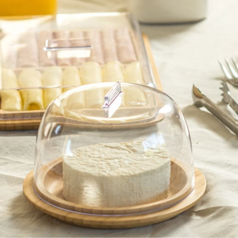 Porta Queso Bambú Ou