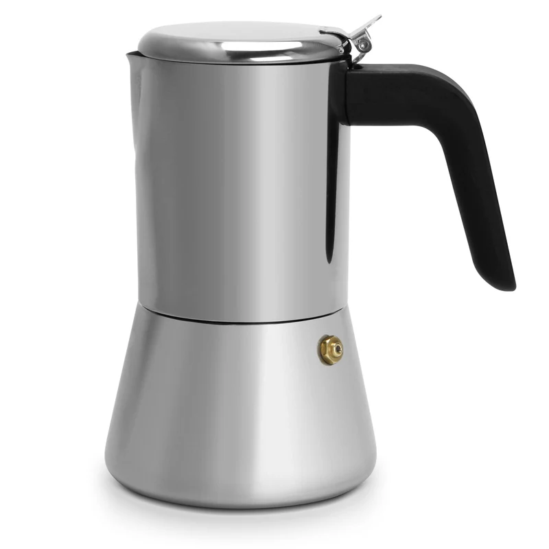 Cafetera Italiana Geyser Acero 300 ml Fissman