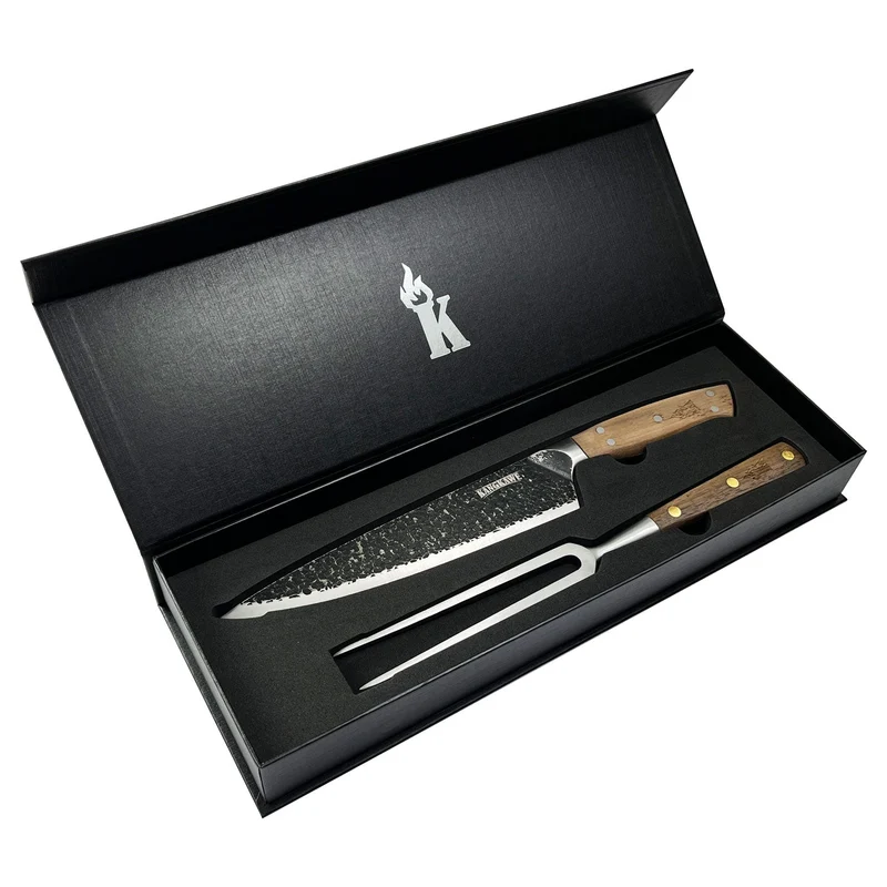 Set Parrillero Cuchillo Curacaví + Pincho Pro Edición Limitada Kangkawe