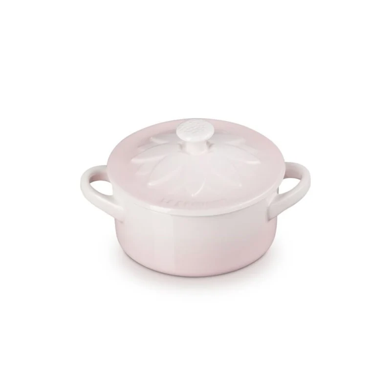 Mini Cocotte Sunflower Shell Pink Le Creuset