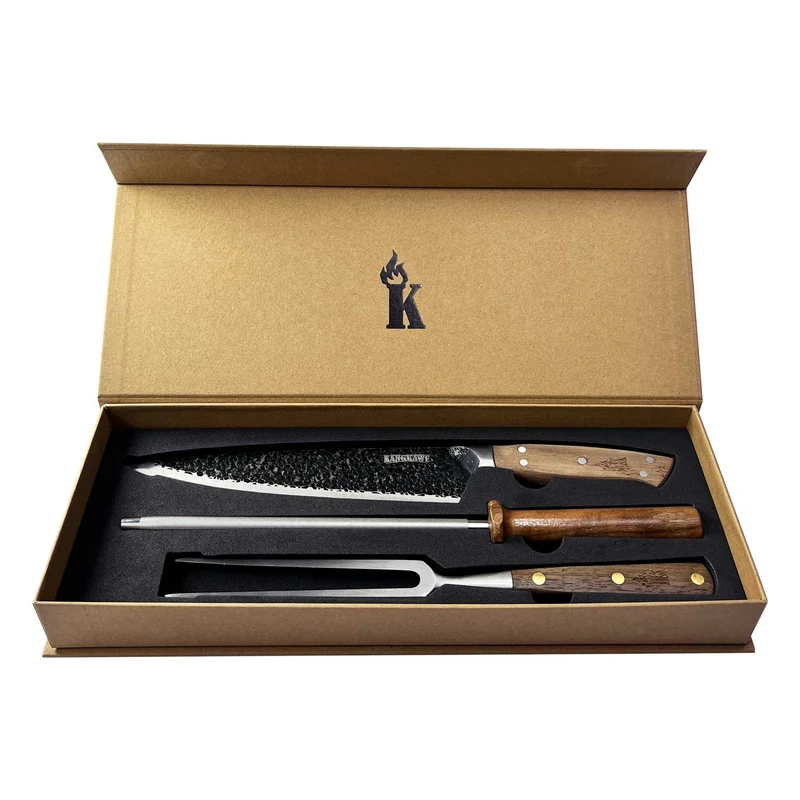 Trilogía Cuchillo Curacaví + Pincho Pro + Astil Edición Limitada Kangkawe