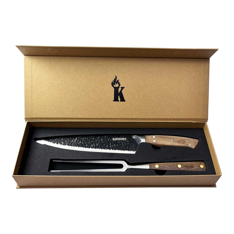 Set Parrillero Cuchillo Curacaví + Pincho Pro Edición Limitada Kangkawe