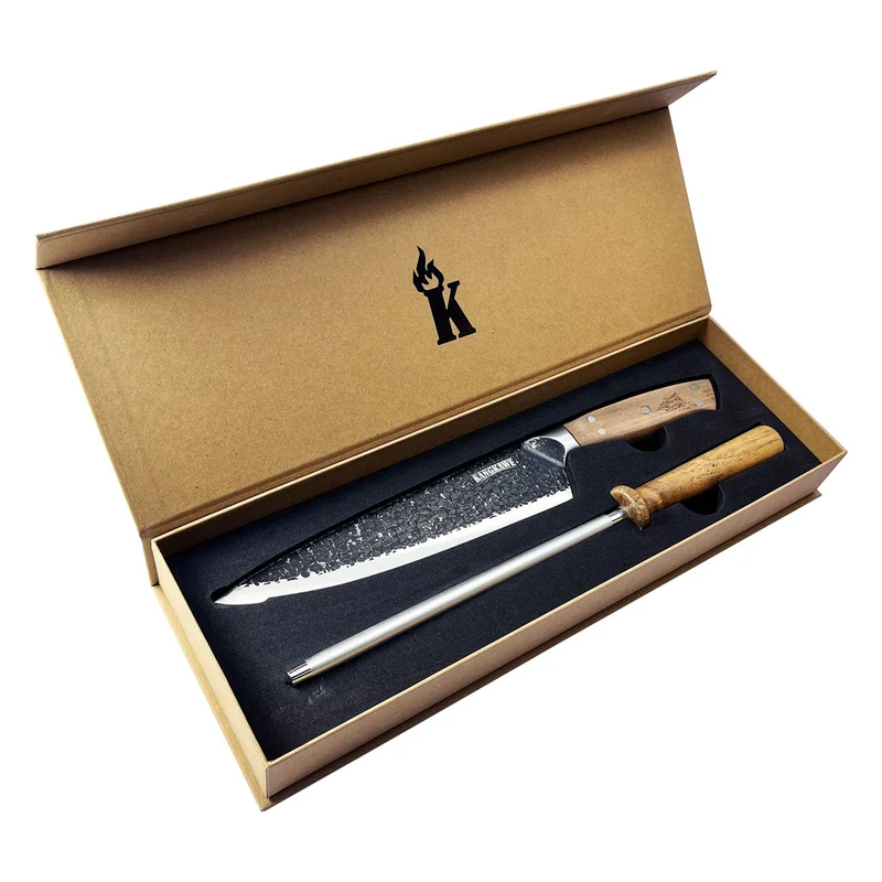 Set Parrillero Cuchillo Curacaví + Astil Edición Limitada Kangkawe