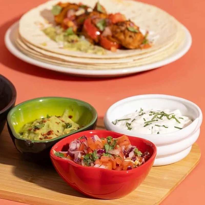 Set 3 Bowls World Foods Fajita Typhoon