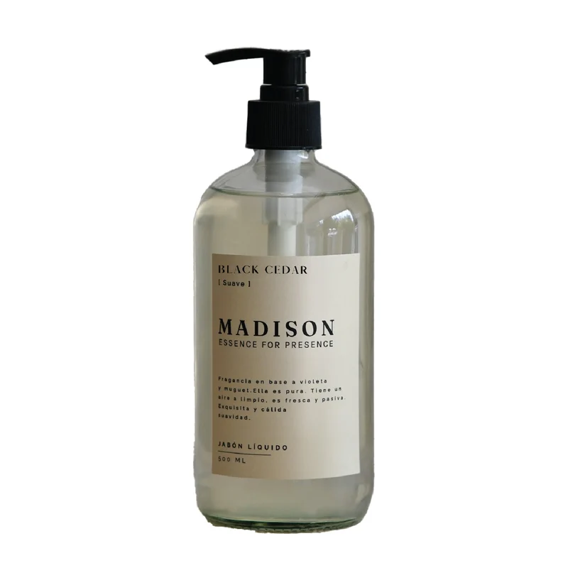 Jabón Líquido 500 Ml Black Cedar